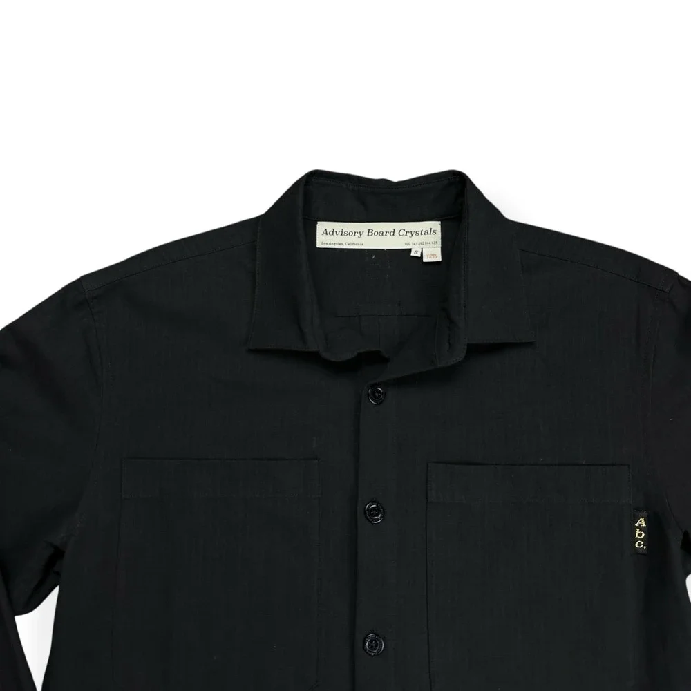 Advisory Board Crystals Cotton Ripstop Studio Chore Work Shirt Jacket Anthracite